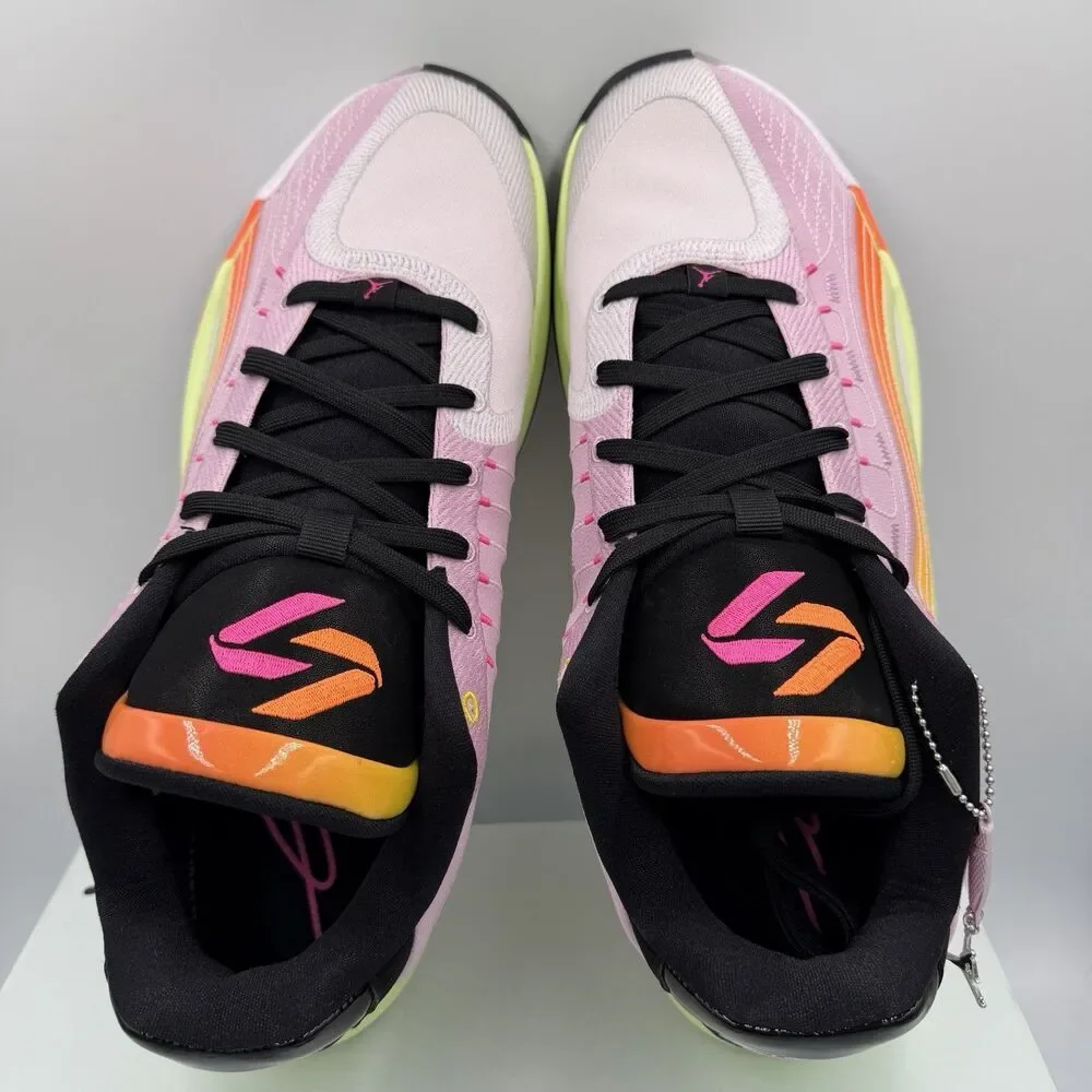 Jordan Luka 4 Gone Fishing Sneakers Pink Yellow IB7903-600 Men's Size 10.5 Shoes